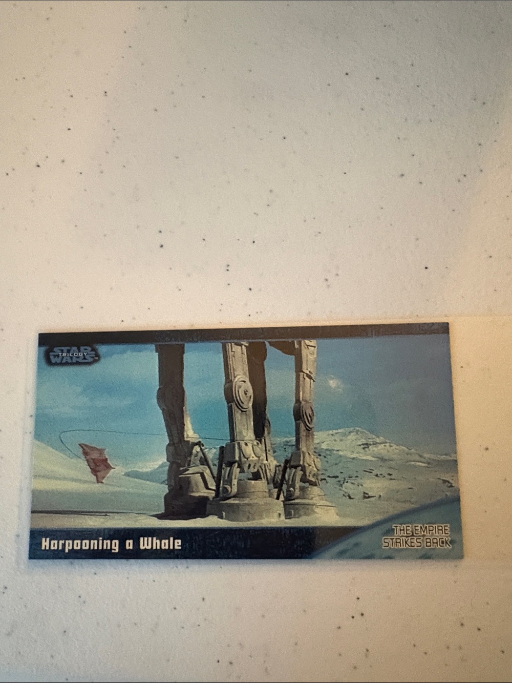 Topps Star Wars The Empire Strikes Back Wide Vision AT-AT Hoth Card